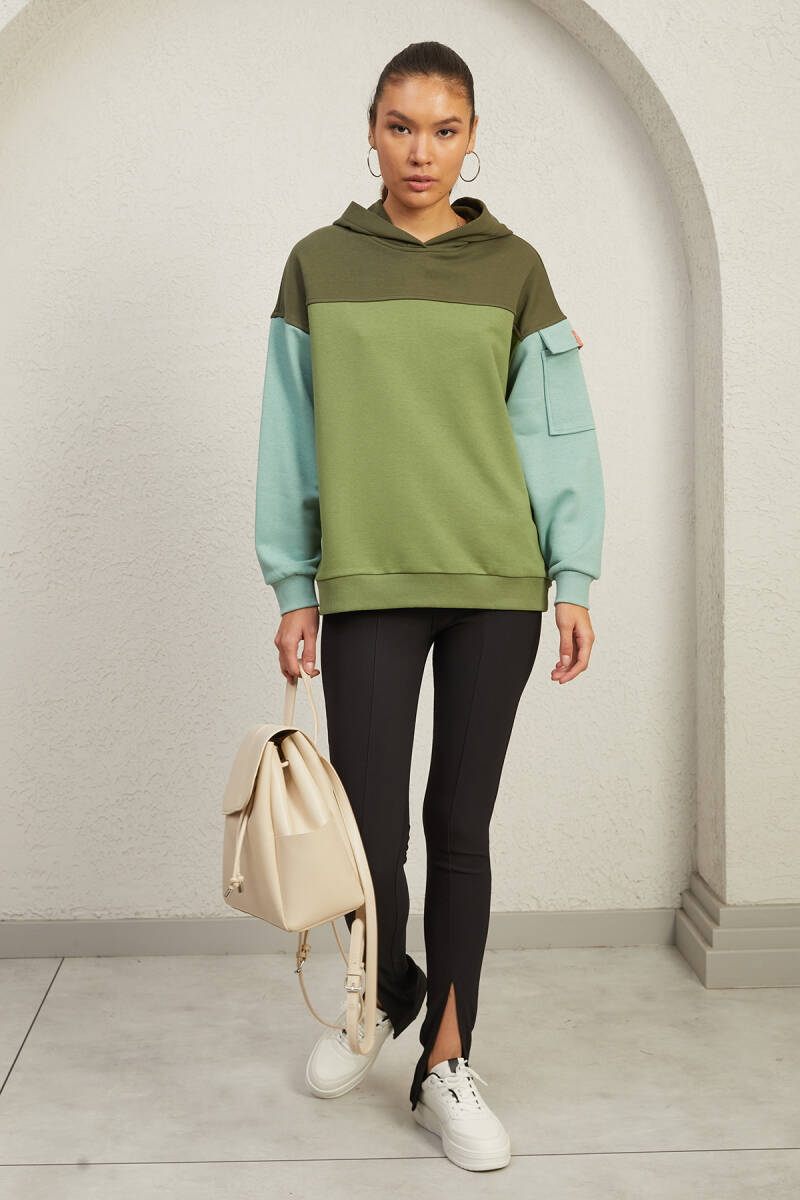 3 RENKLİ HOODIE - 16
