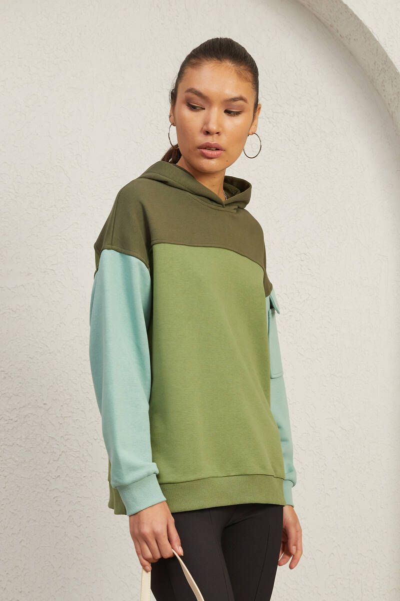 3 RENKLİ HOODIE - 17