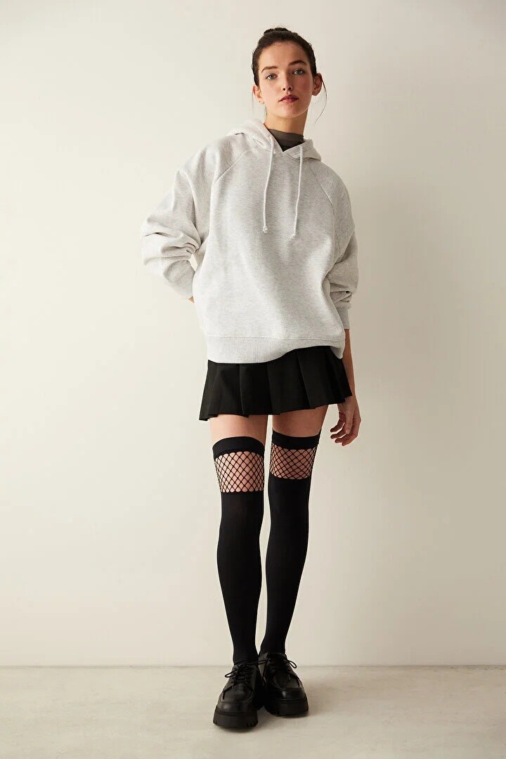 Tokyo File Diz Üstü Çorap - Penti