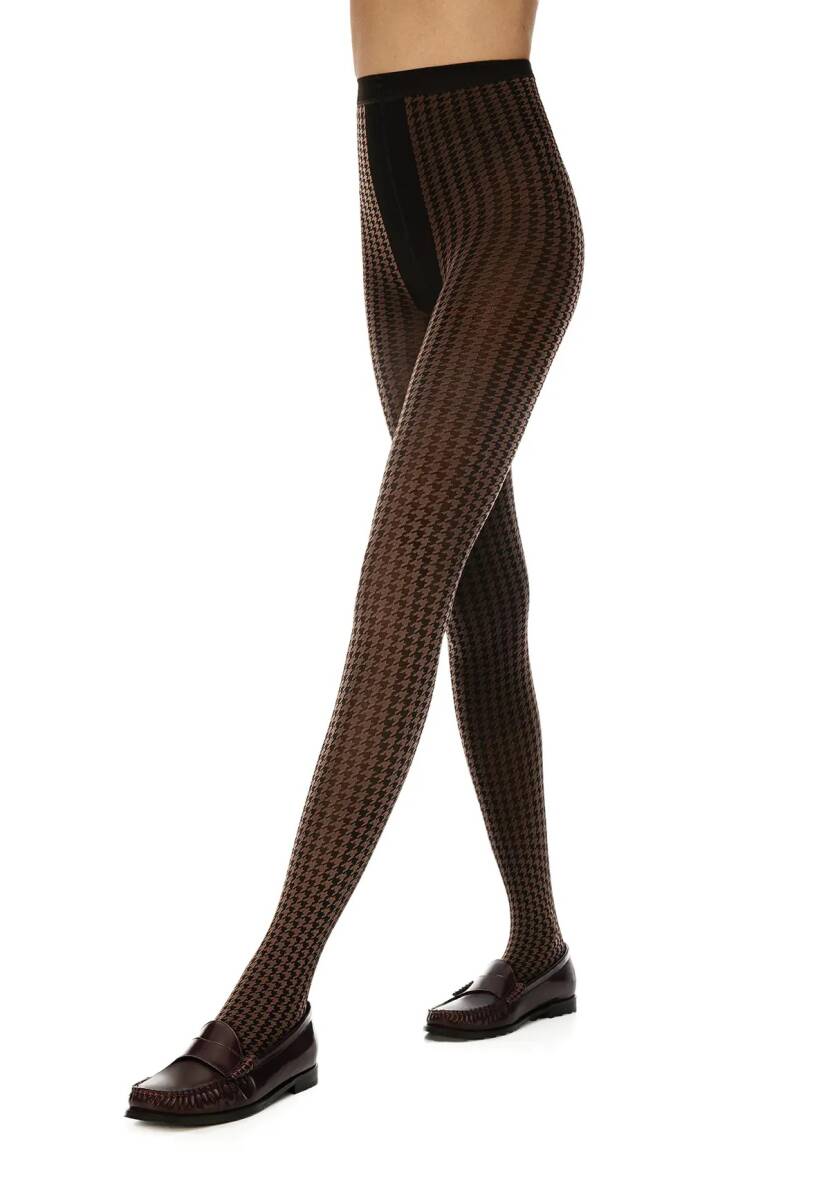 Tımeless Weave Külotlu Çorap - 1