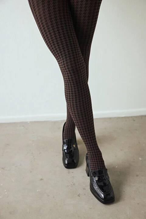 Tımeless Weave Külotlu Çorap - 4