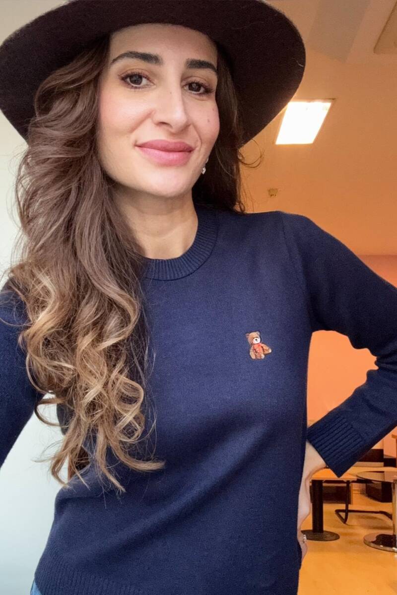 AYICIK NAKIŞLI TRİKO KAZAK - 3