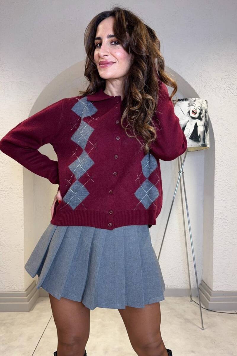 BAKLAVA DESENLİ HIRKA - 3