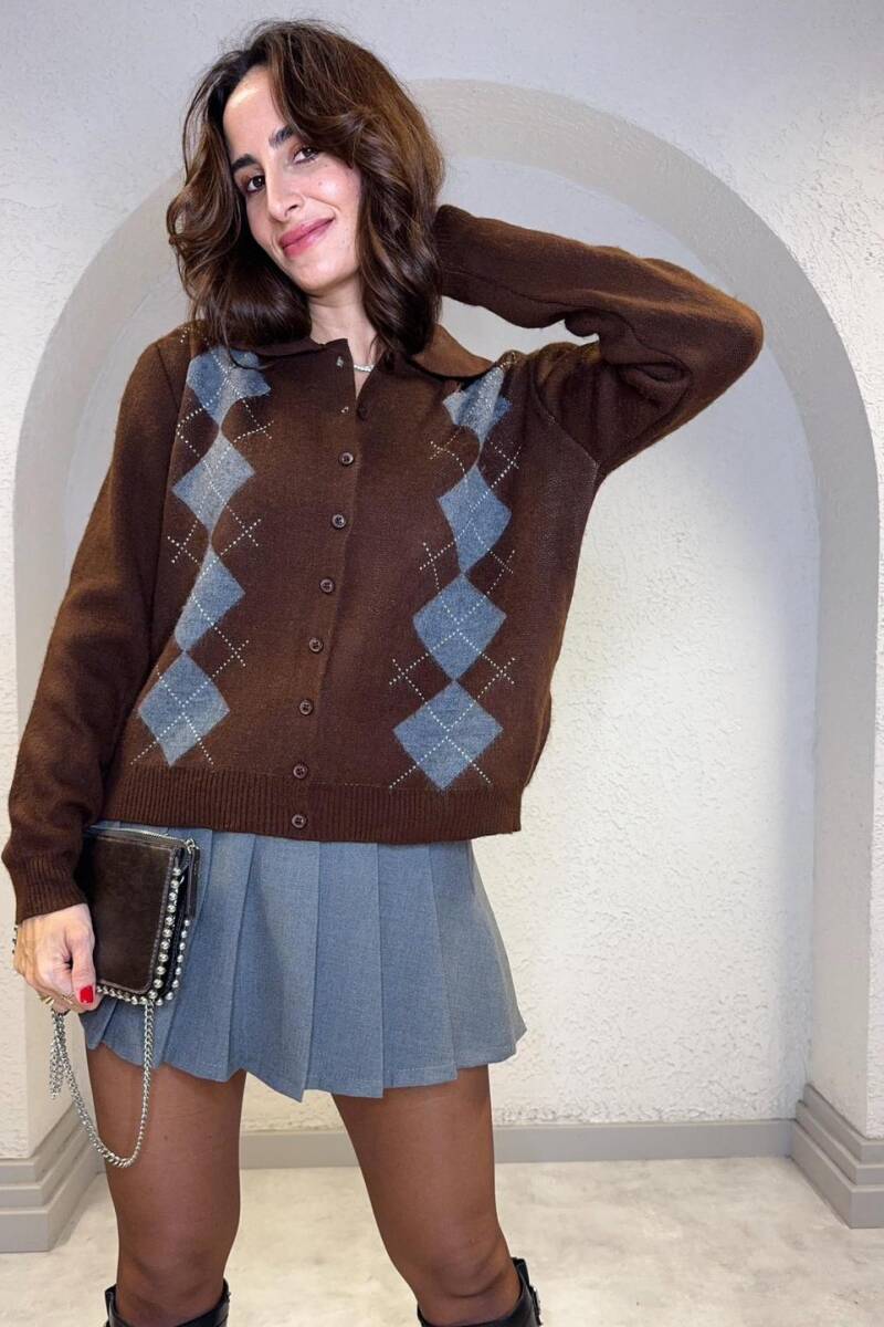 BAKLAVA DESENLİ HIRKA - 10