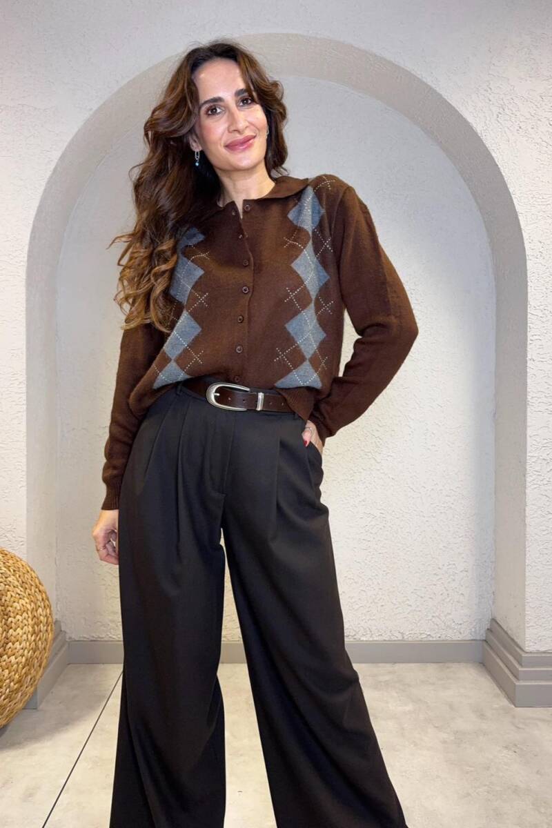 BAKLAVA DESENLİ HIRKA - 15