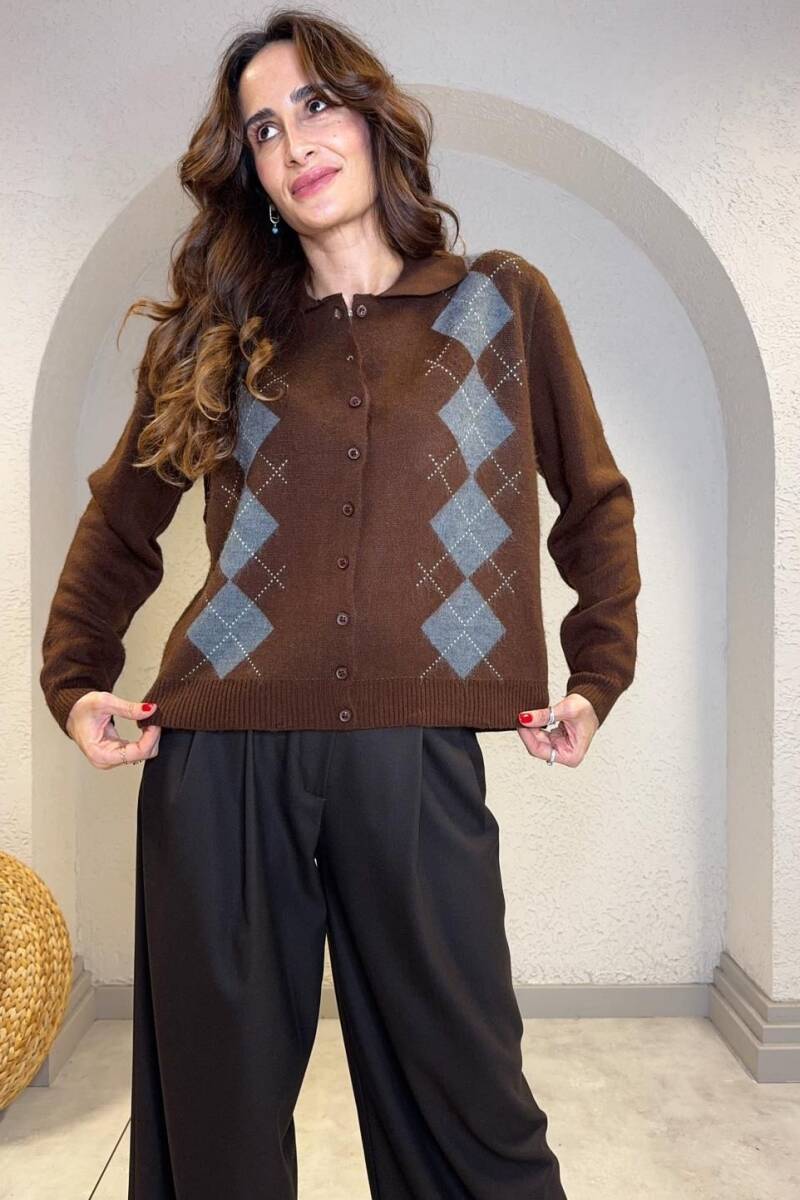 BAKLAVA DESENLİ HIRKA - 16