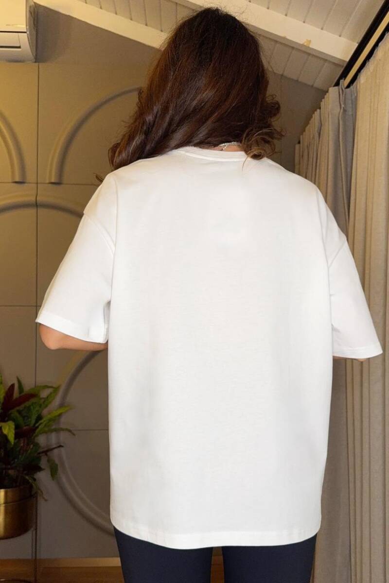 BASIC OVERSIZE T-SHIRT - 8