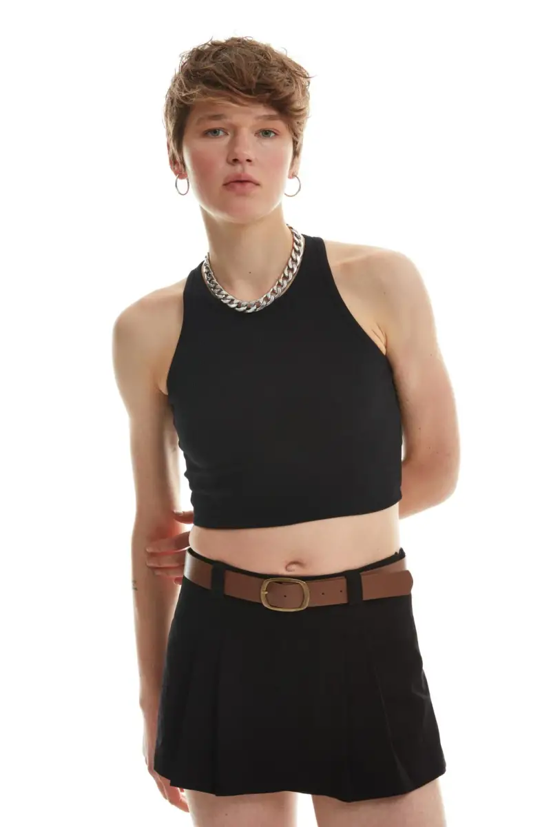 FİTİLLİ CROP TOP ATLET - 3