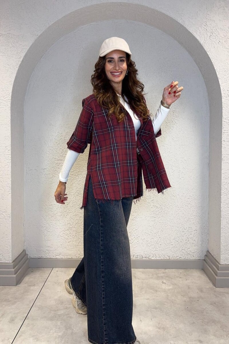 GENİŞ PAÇA YÜKSEK BEL JEAN K.DENIM