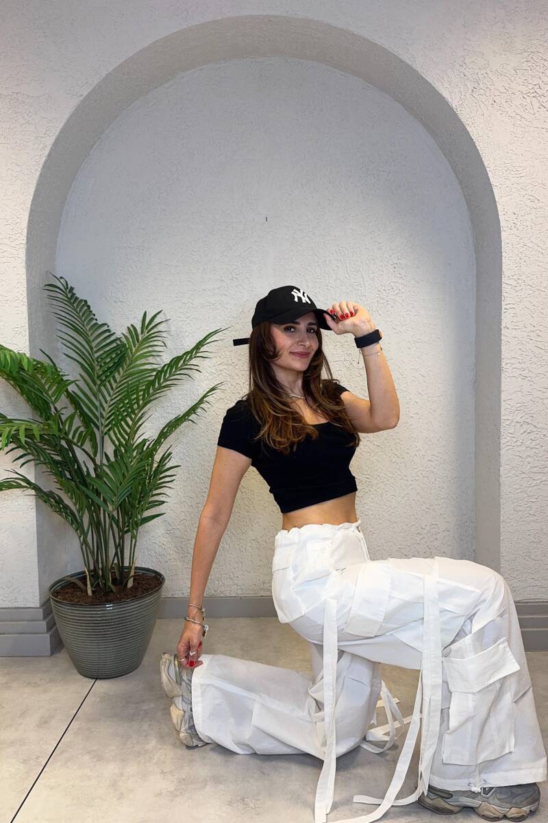 KARGO CEPLİ PARAŞÜT PANTOLON - 9
