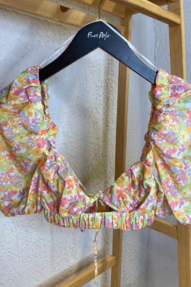 LASTİKLİ TOKA DETAYLI BLUZ - Clothing Palette