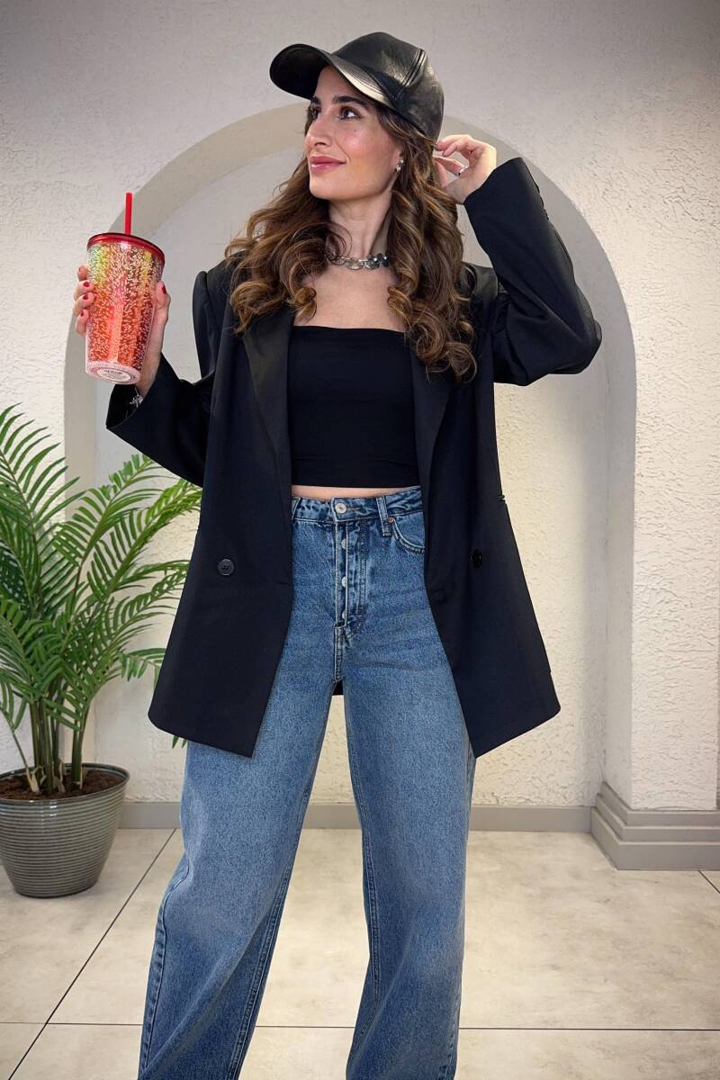 OVERSIZE BLAZER CEKET - 11