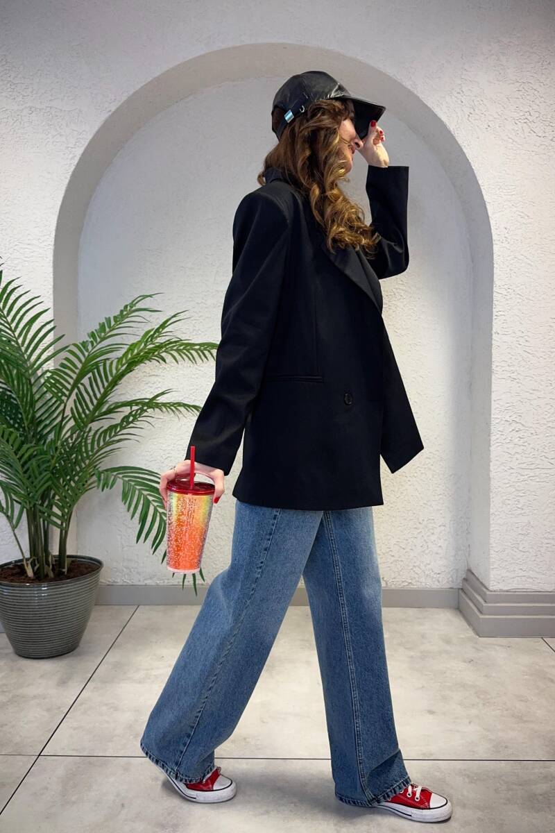 OVERSIZE BLAZER CEKET - 12