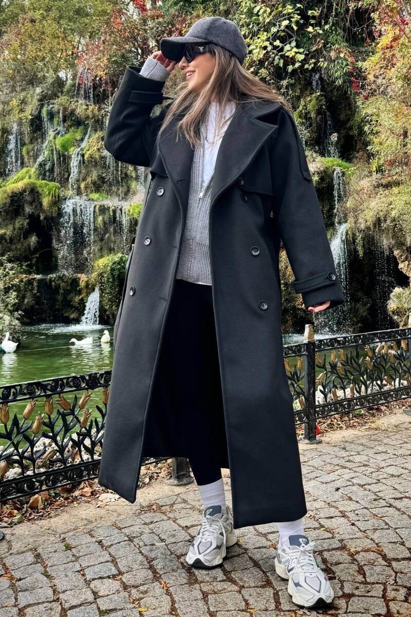 OVERSIZE UZUN KAŞE KABAN - 11