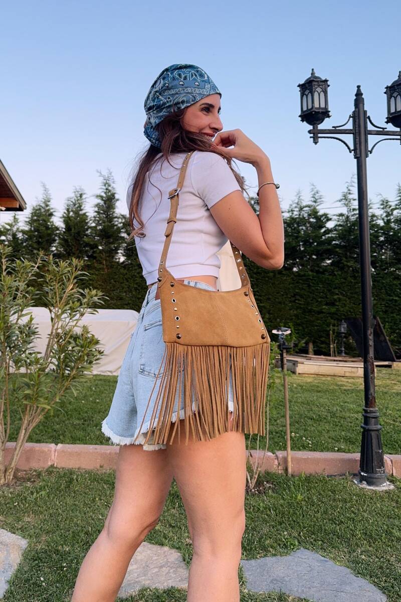 PAÇALARI PÜSKÜLLÜ KOT ŞORT - 2