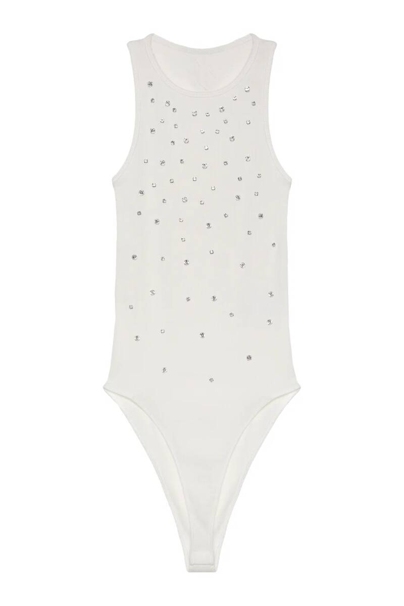 TAŞ İŞLEMELİ PAMUK BODYSUIT - 2