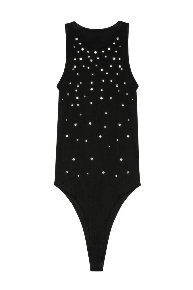 TAŞ İŞLEMELİ PAMUK BODYSUIT - 7