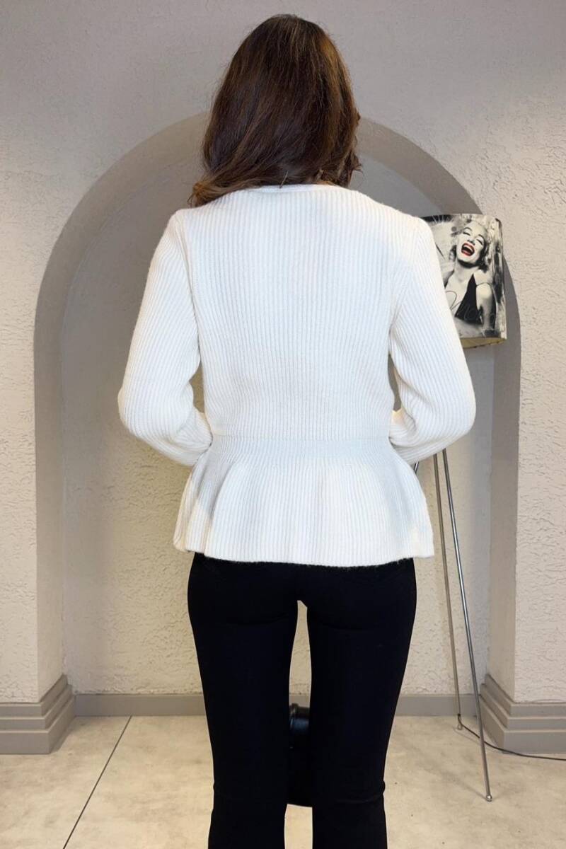 VOLANLI TRİKO HIRKA - 12