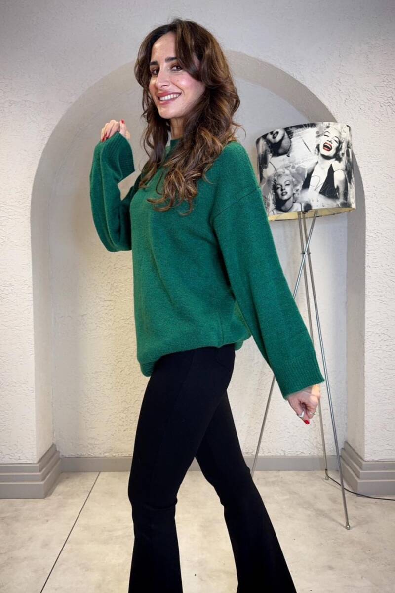 YARIM BOĞAZLI TRİKO KAZAK - 6