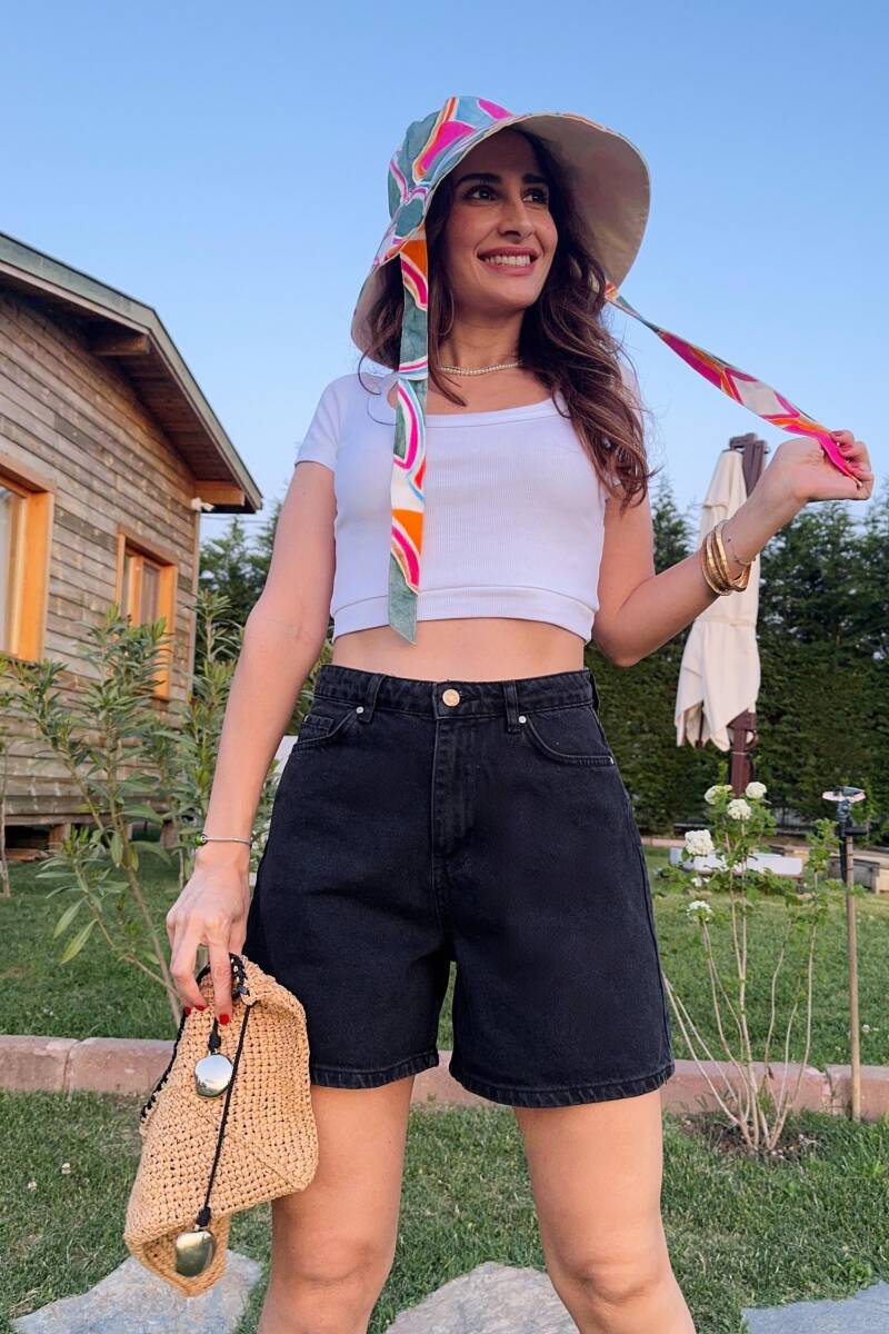 YIKAMALI BASIC KOT ŞORT - 1