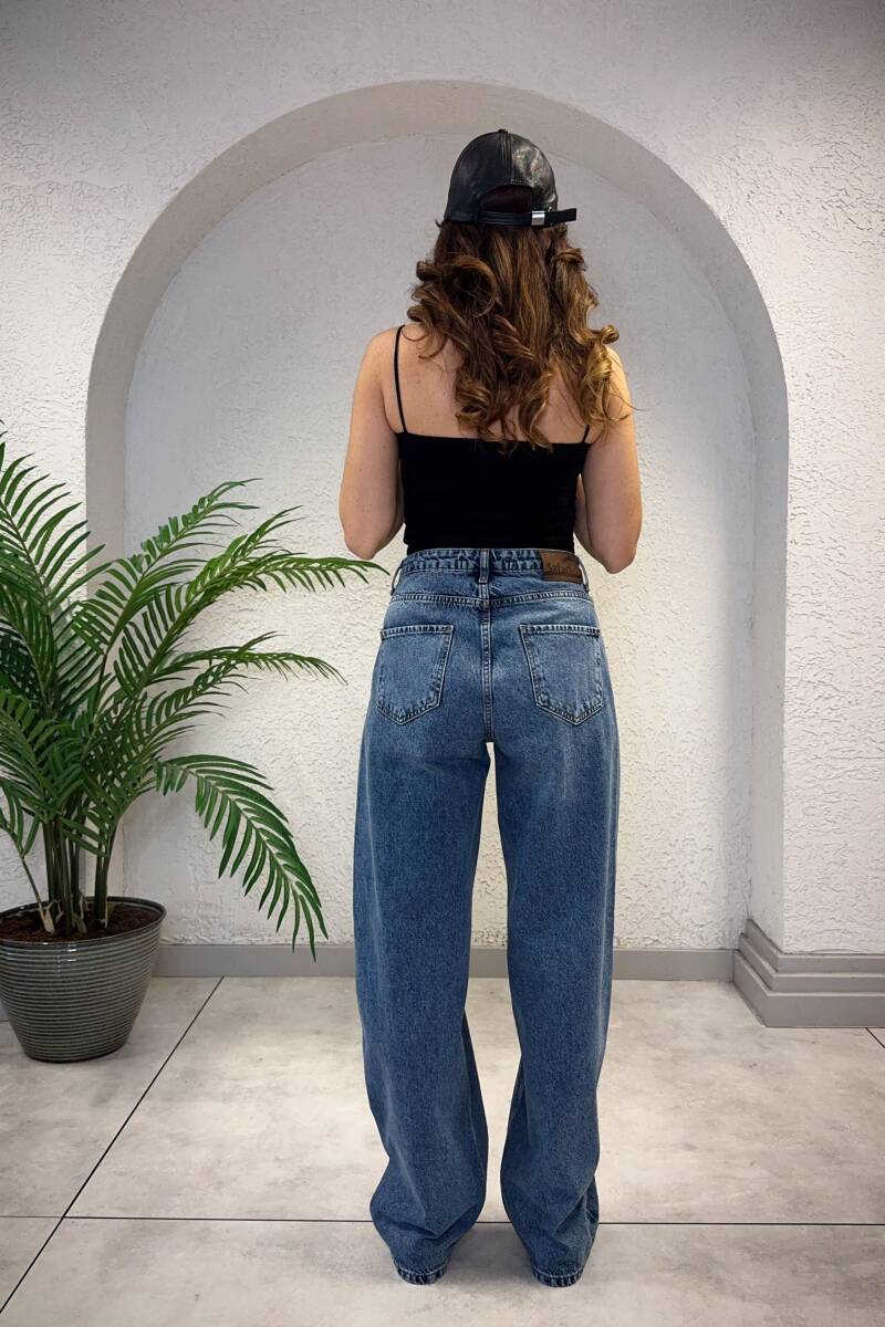 YÜKSEK BEL GENİP PAÇA JEAN - 7