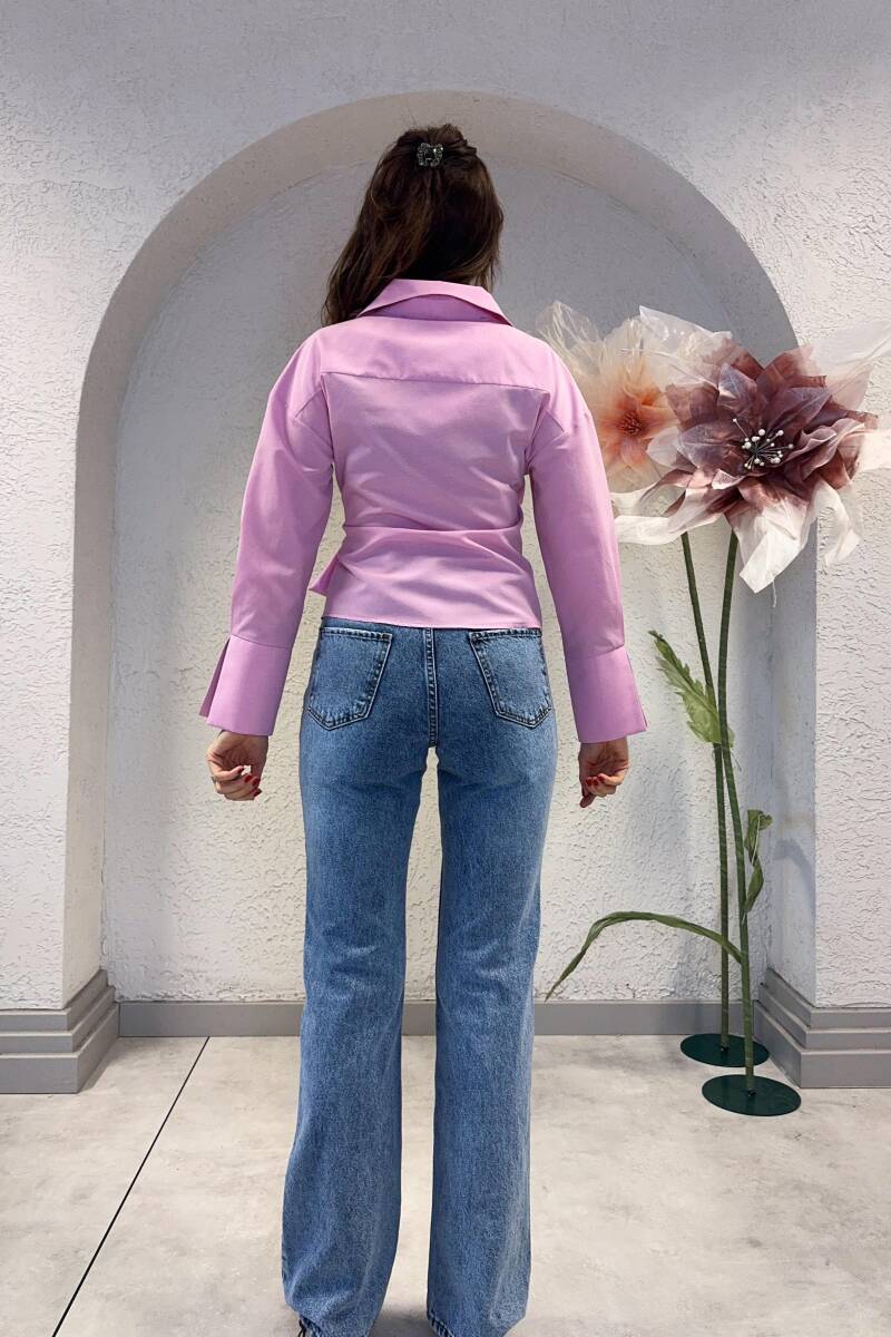 YÜKSEK BEL STRAIGHT-FIT JEAN - 8